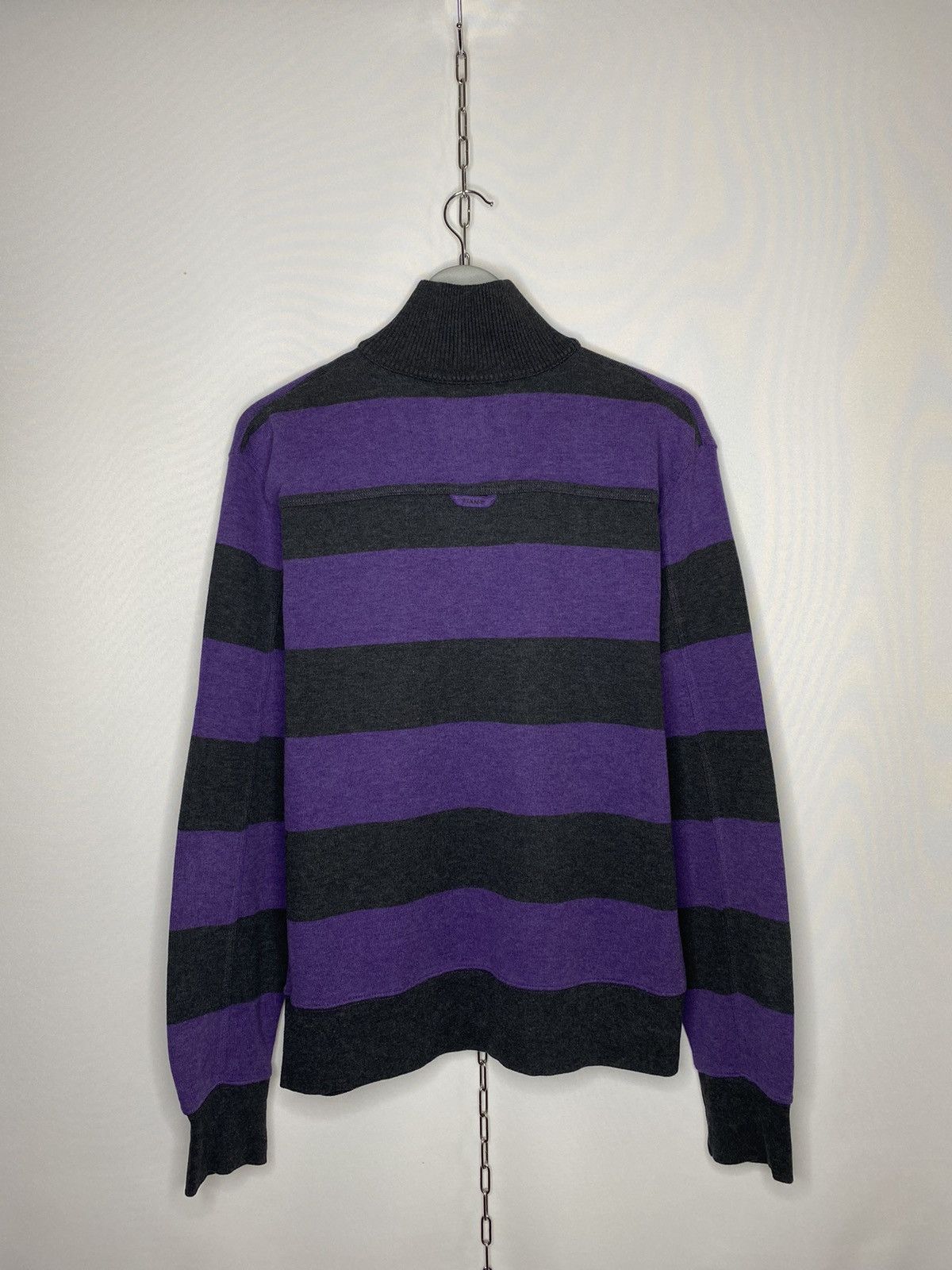 🇺🇸Vintage GANT 1/4 Sweatshirt Jumper Pullover Striped🇺🇸