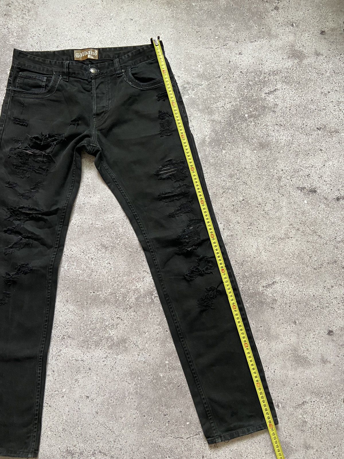 John Galliano John Galliano Italy Jeans Size US 35 - 8 Thumbnail