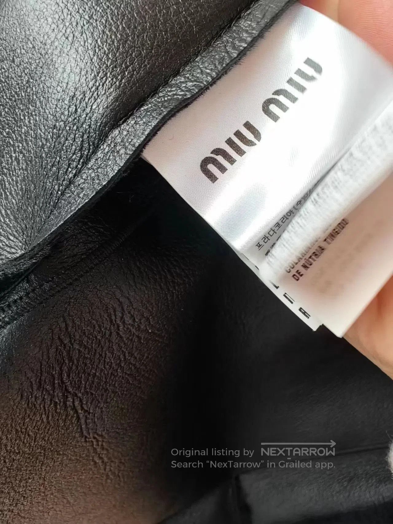 Miu Miu Miu Miu Fur & Leather Coat. Size M / US 6-8 / IT 42-44 - 3 Thumbnail