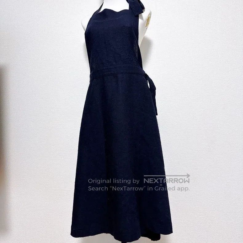 Comme Des Garcons Vintage Wool Apron Skirt