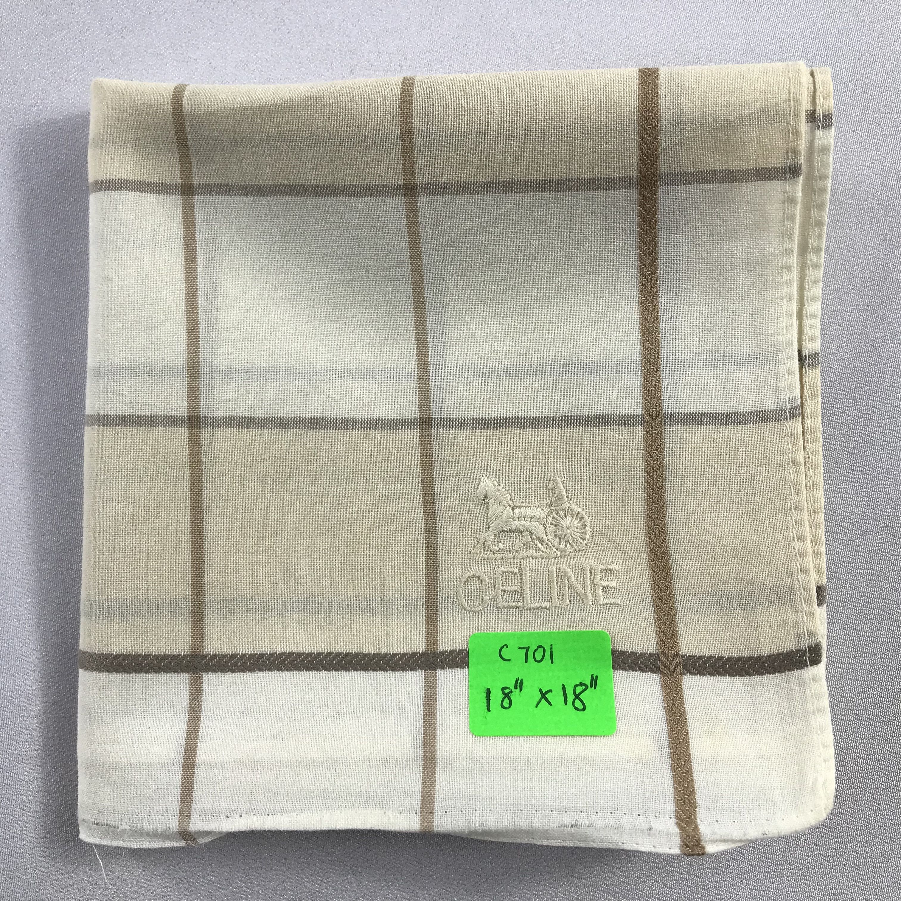 Celine Celine Handkerchief / Bandana / Neckerchief C701 Size ONE SIZE - 8 Thumbnail