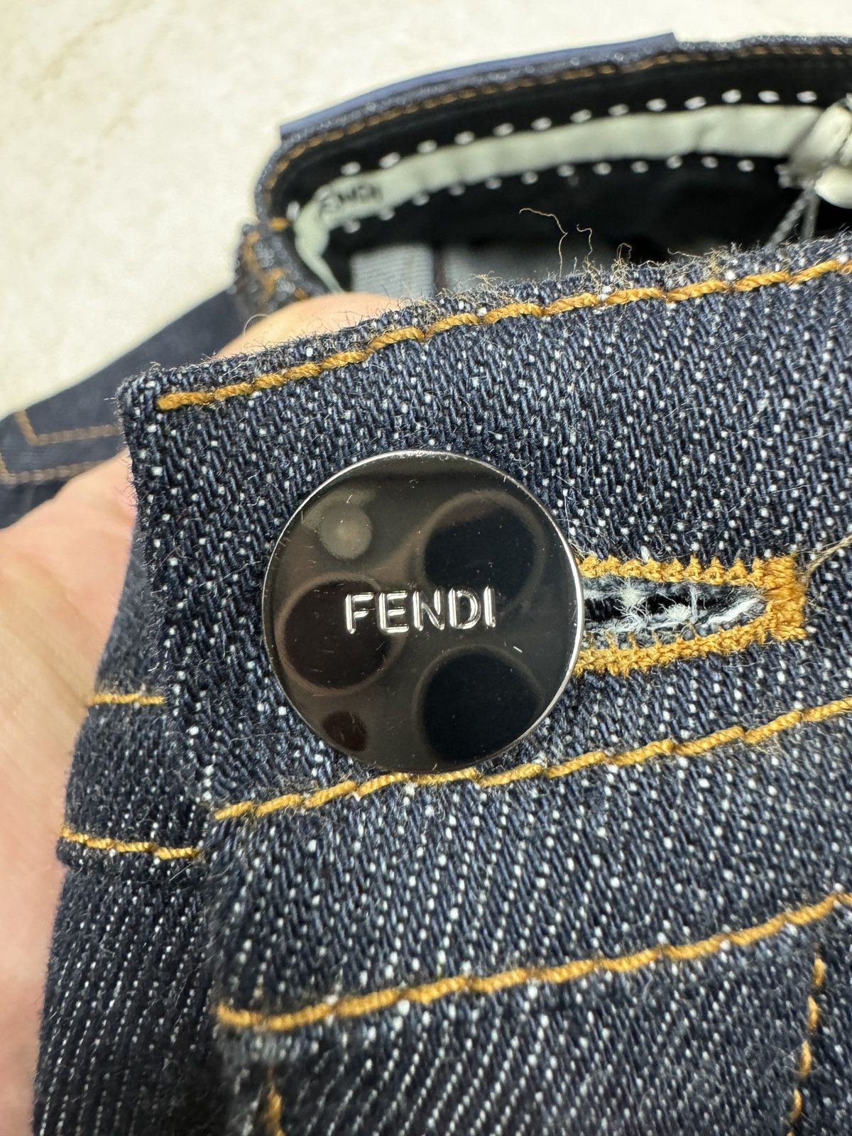 Fendi Fendi Fur Jeans Fall RTW 2015 $3750 MSRP Size 27" / US 4 / IT 40 - 9 Thumbnail