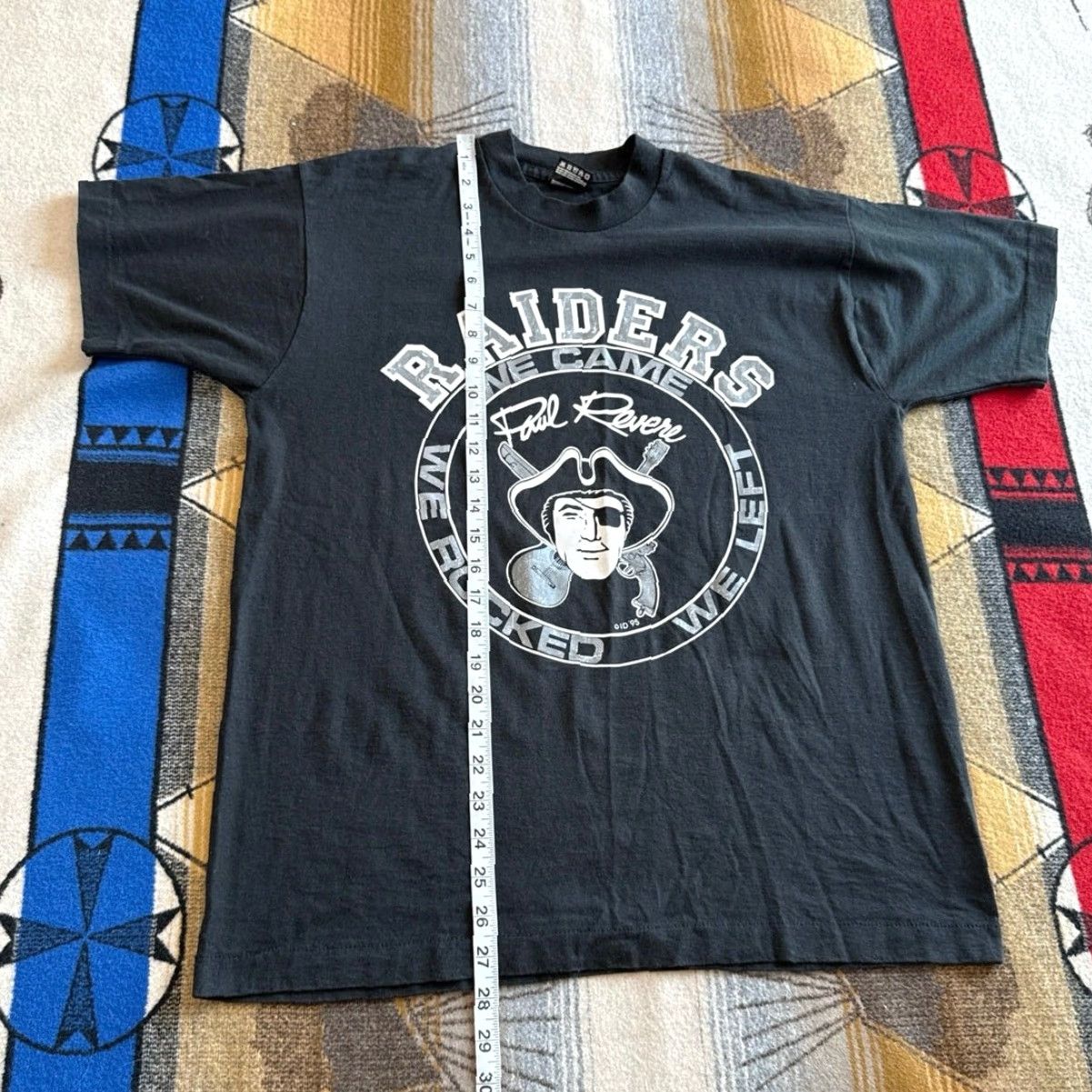 Fruit Of The Loom VINTAGE Paul Revere And The Raiders T-Shirt Shirt Large Men Black 90s Band Rock Size US L / EU 52-54 / 3 - 7 Thumbnail