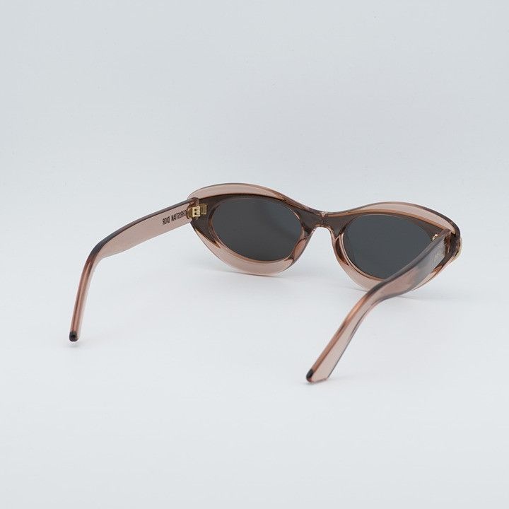 Dior Dior DIORMETEOR B1I 40A0 Sunglasses Matte Pink Cat Eye Frame Size ONE SIZE - 4 Thumbnail