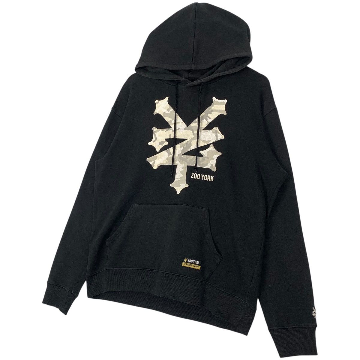 Vintage Vintage Zoo York Full Zip Hoodie Black Pullover Jumper L Size US L / EU 52-54 / 3 - 2 Thumbnail
