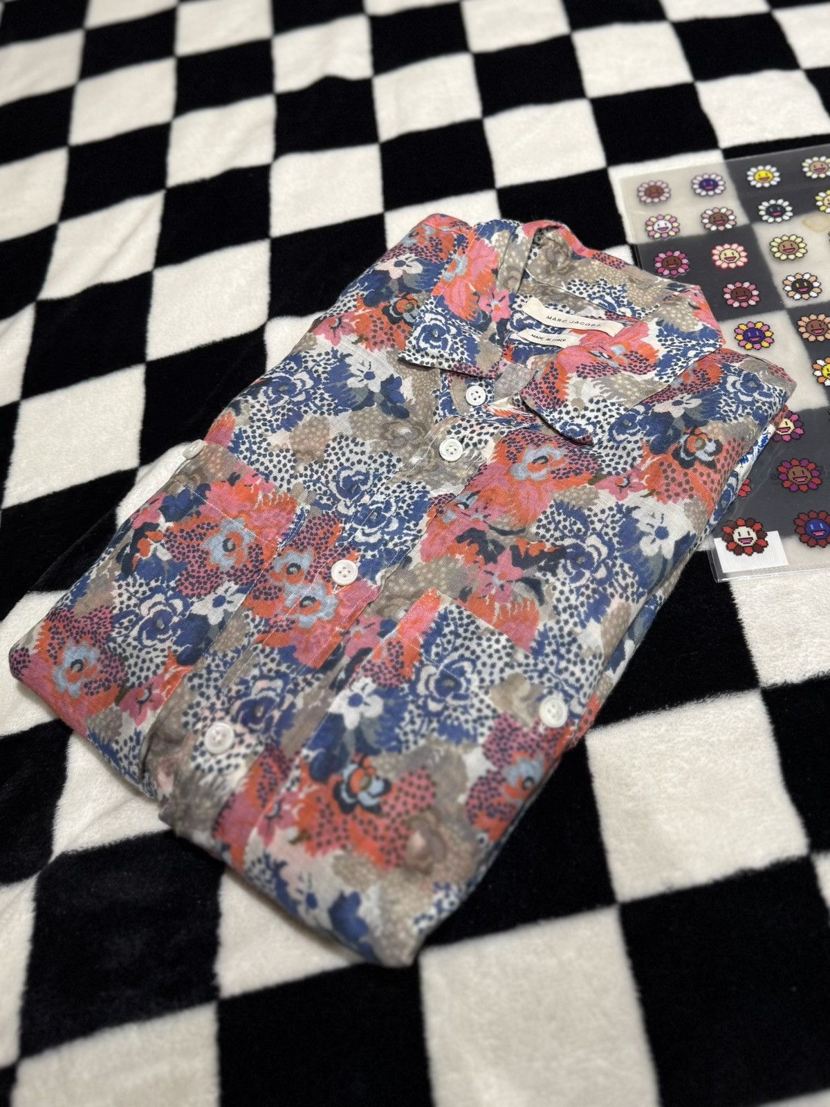 Marc Jacobs SS14 RARE $593 FLORAL MAINLINE SHIRT SHORT SLEEVE RESORT Size US M / EU 48-50 / 2 - 10 Thumbnail