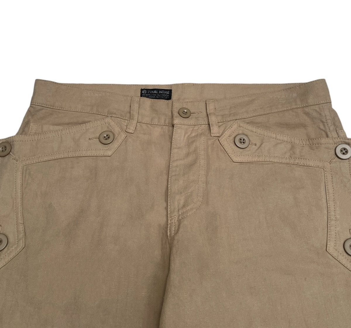 Final Home Rare Design Vintage Japanese Brand Final Home Pants 2000s Size US 33 - 3 Thumbnail