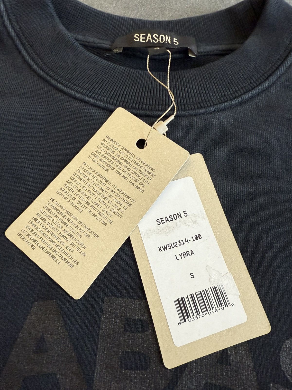 Yeezy Yeezy Season 5 Calabasas Crewneck - Lybra Size US S / EU 44-46 / 1 - 7 Thumbnail