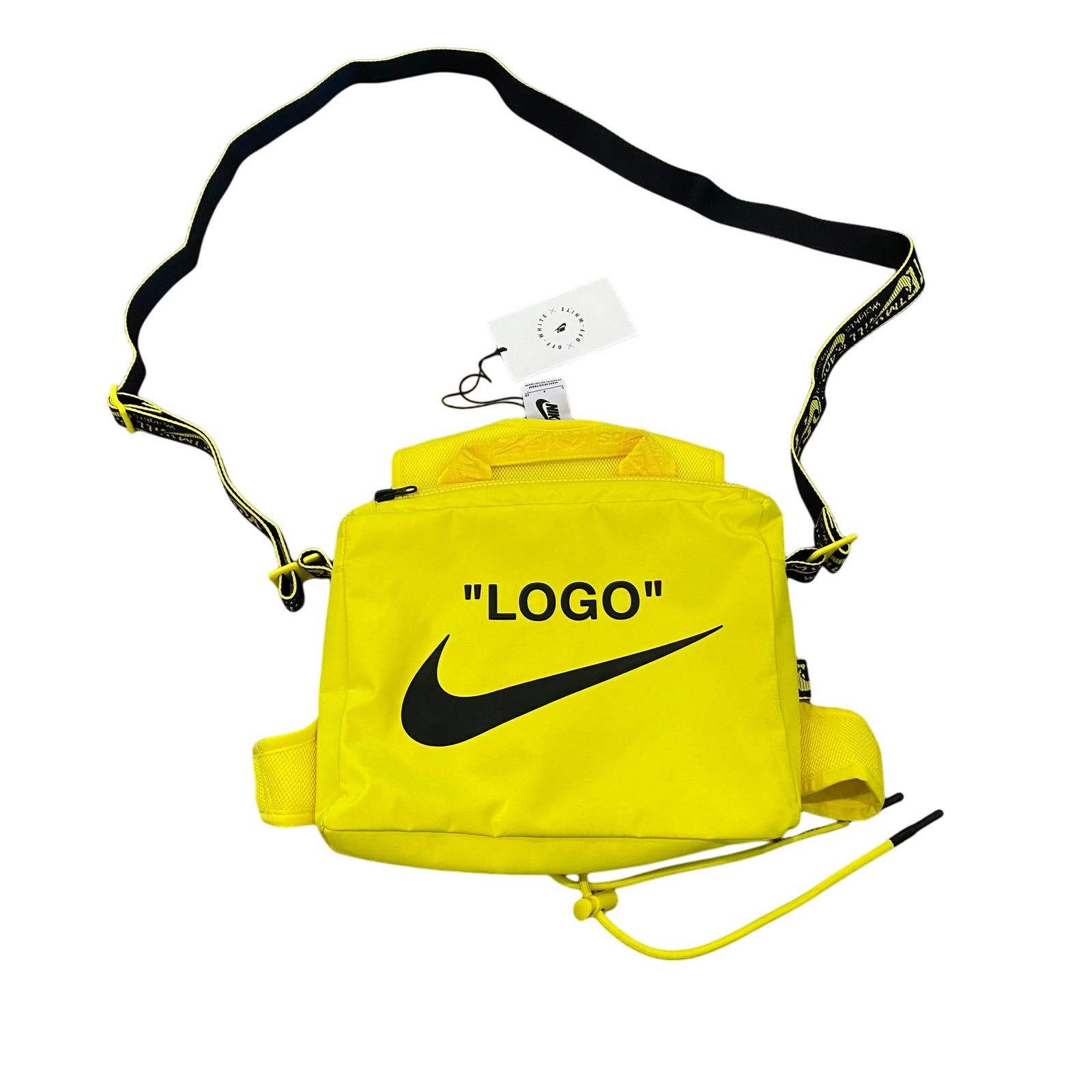 Nike Nike X Off White Utility Vest Yellow Bag Backpack Small Grailed