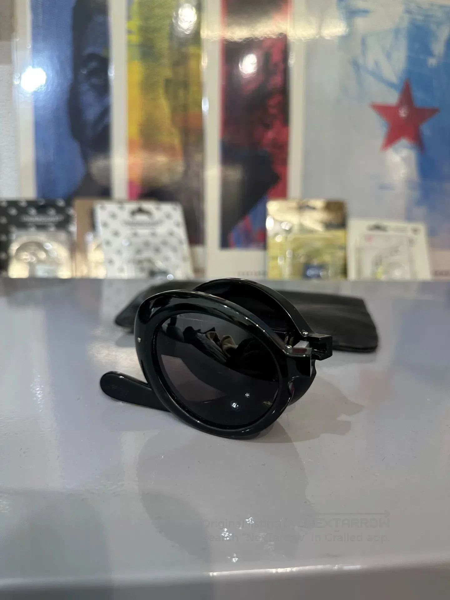 Comme des Garcons kurt cobain foldable sunglasses. Size ONE SIZE - 5 Thumbnail