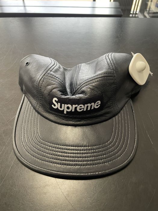 Supreme 2024 leather hat