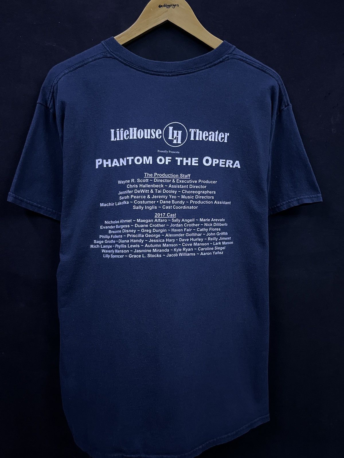 Band Tees VINTAGE THE PHANTOM OF THE OPERA BAND TSHIRT Size US L / EU 52-54 / 3 - 4 Thumbnail