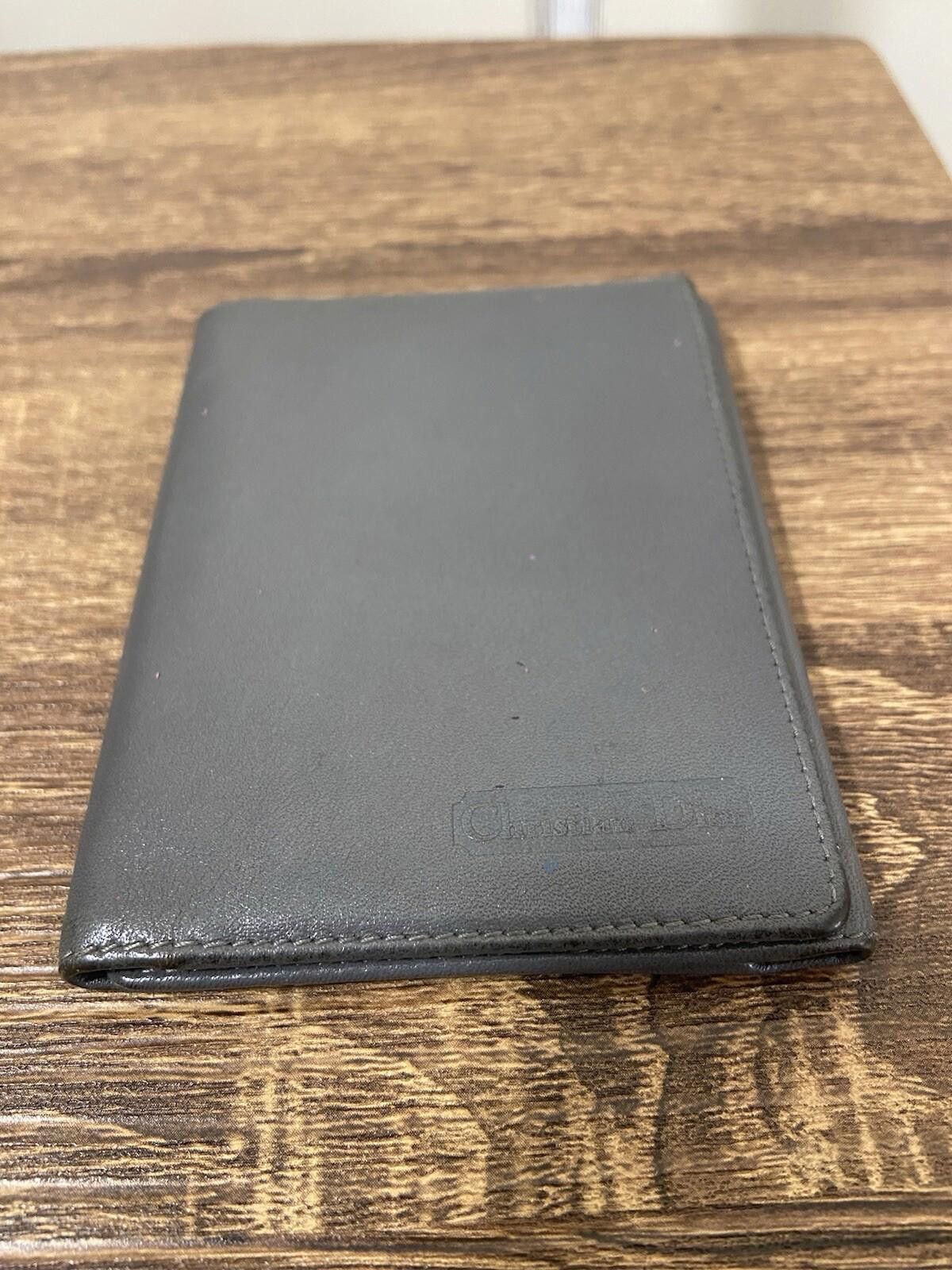 Dior 3piece Dior gray leather cigarette case + short/long wallets Size ONE SIZE - 8 Thumbnail