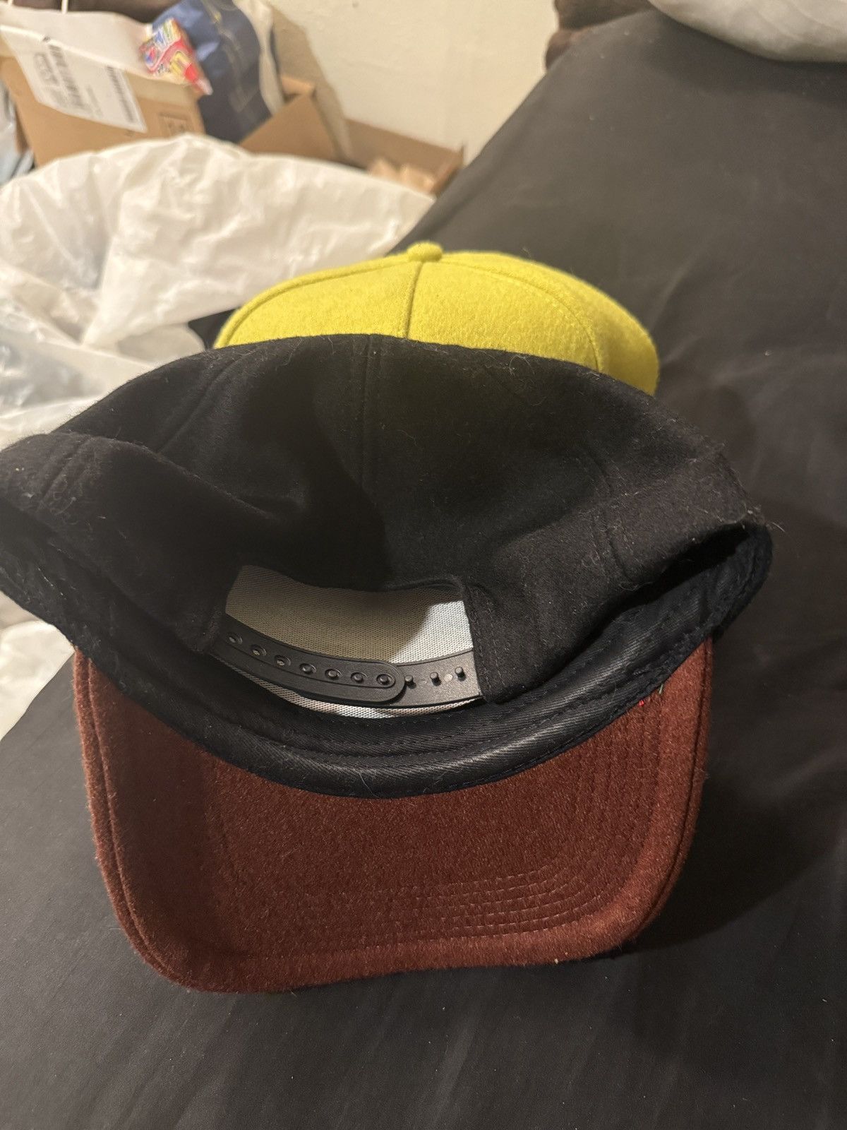 Aris Tatalovich Aris Tatalovich Triple brim layer hat Size ONE SIZE - 4 Thumbnail