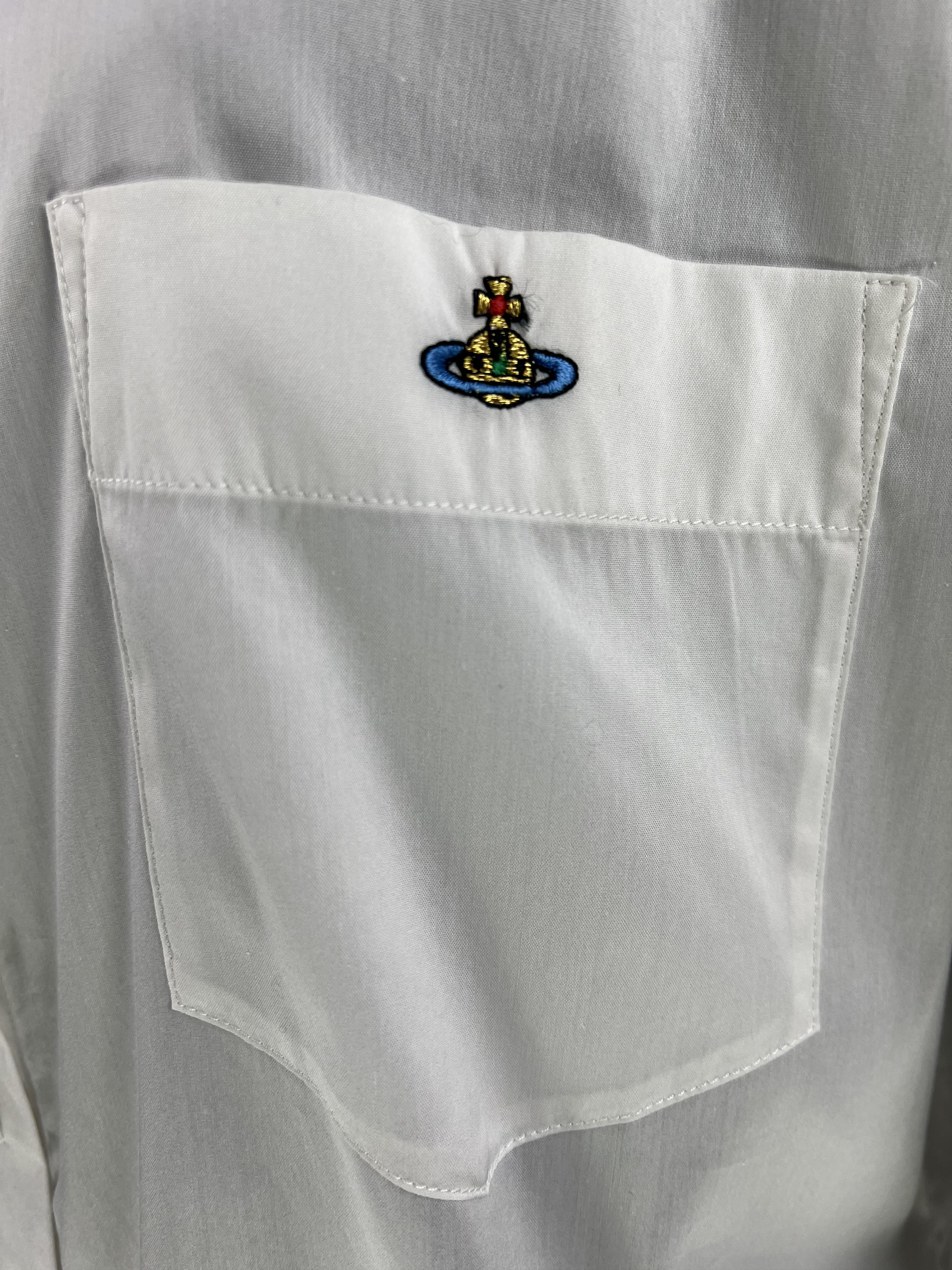 Vivienne Westwood Vivienne Westwood Red Label White Long Sleeve Shirt IT42 Size M / US 6-8 / IT 42-44 - 4 Thumbnail