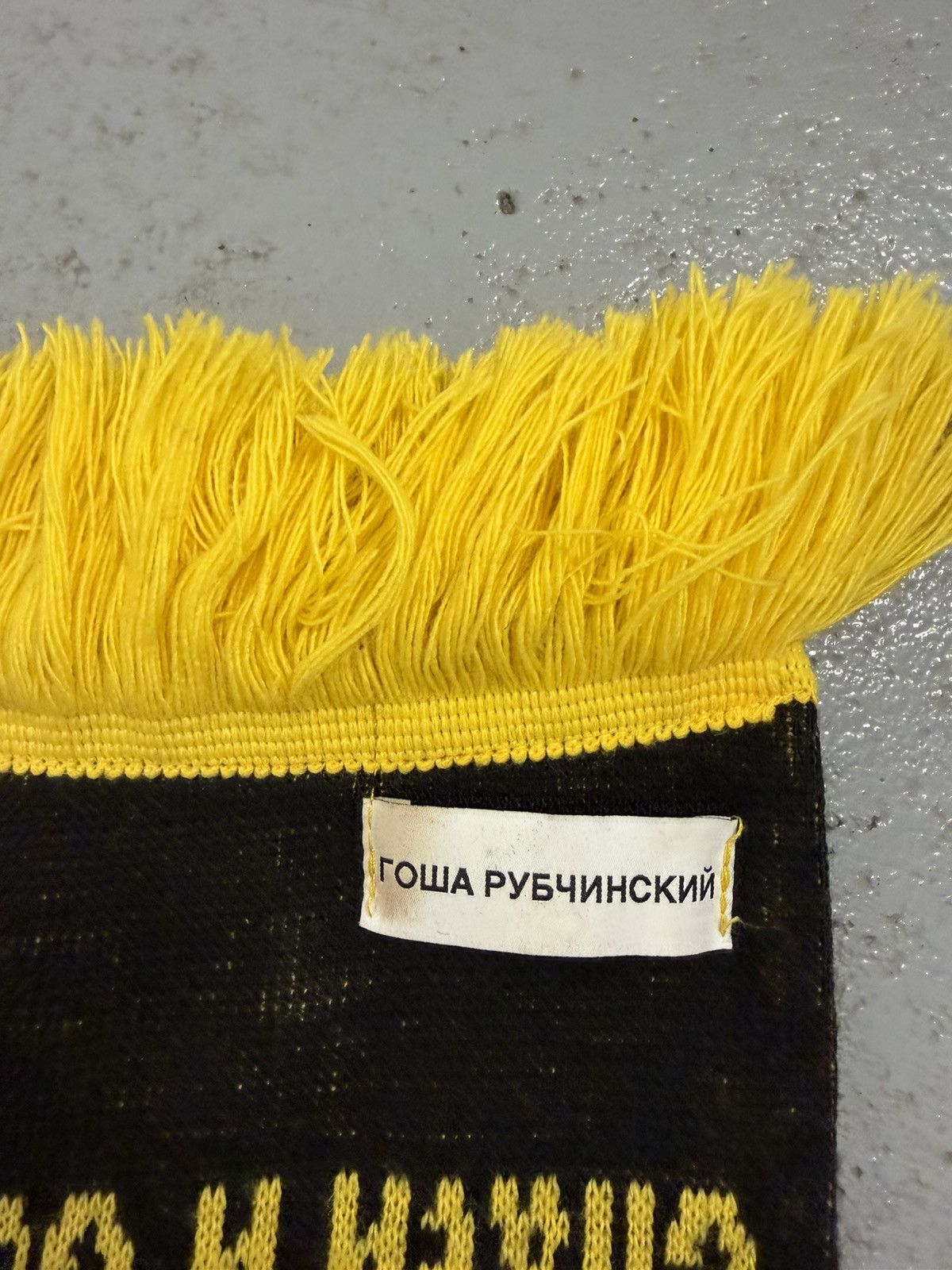 Gosha Rubchinskiy Gosha Rubchinskiy Sunrise Logo F/w 2006 Lil Peep Scarf Size ONE SIZE - 9 Thumbnail