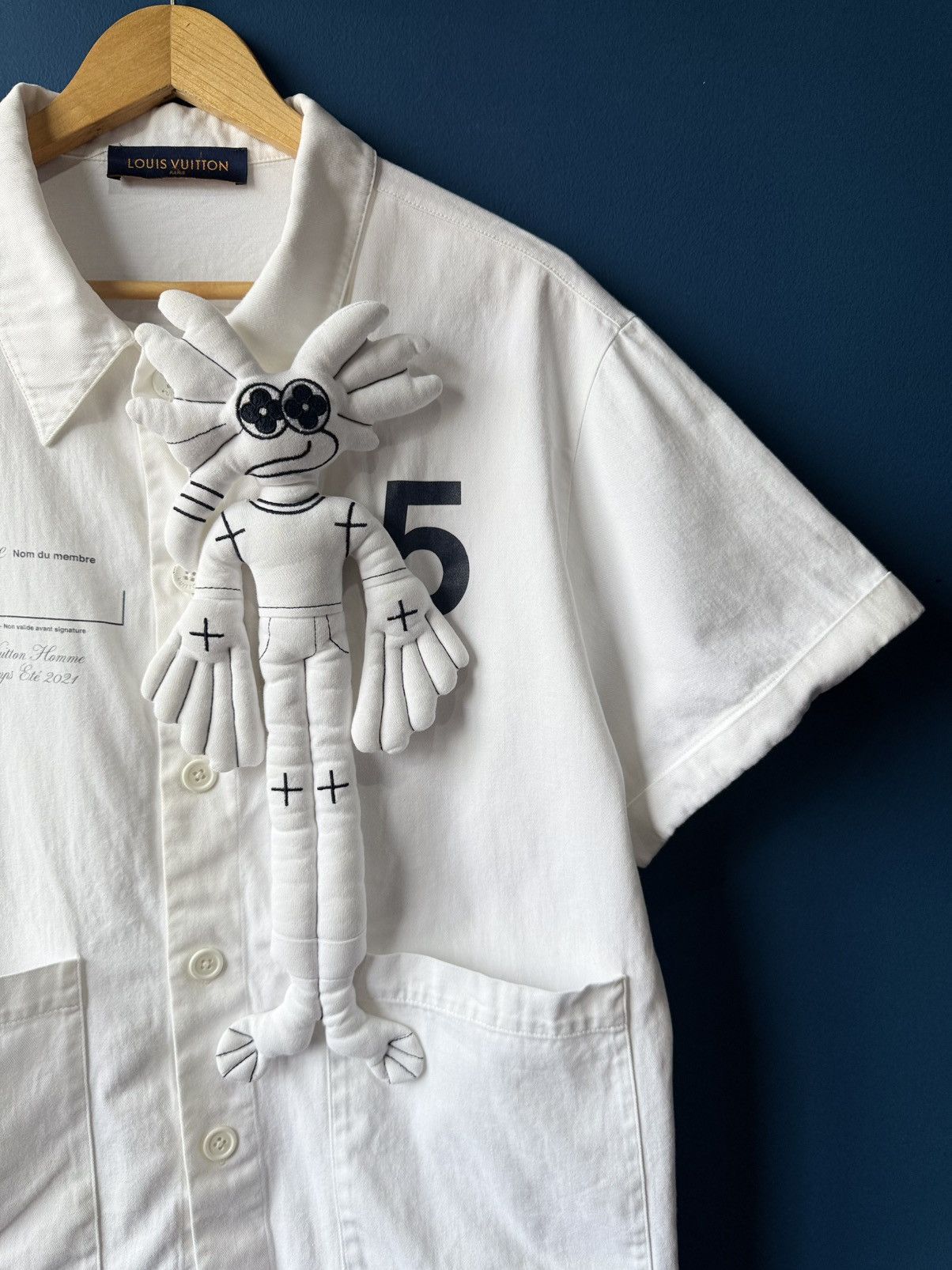 Louis Vuitton Louis Vuitton Puppet Button Shirt Size US L / EU 52-54 / 3 - 2 Thumbnail