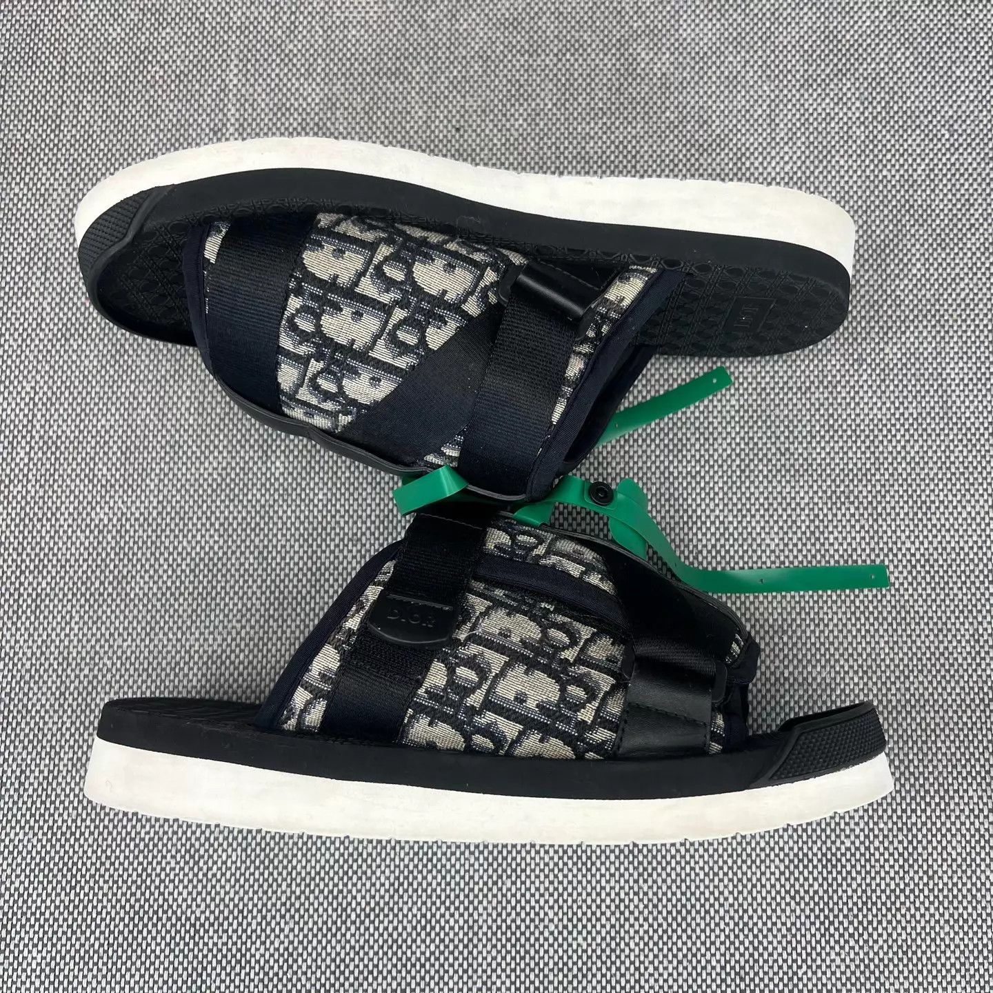 Dior dior Alpha Oblique All Over Print Slipper 41.5 Size US 8.5 / EU 41-42 - 3 Thumbnail