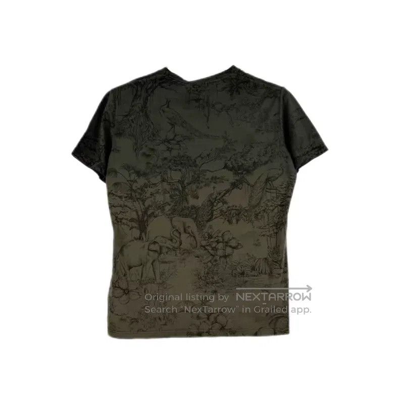 Dior Dior Gradient dark gray bee logo jungle animal short sleev Size M / US 6-8 / IT 42-44 - 2 Thumbnail