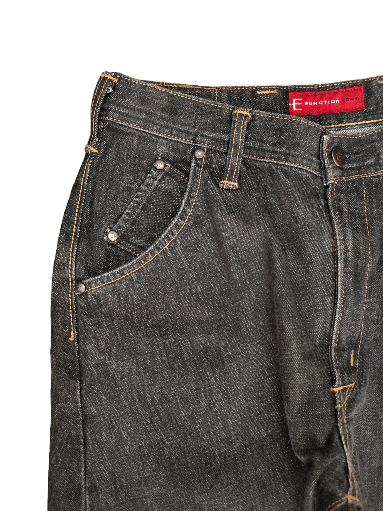 Kapital Vintage 2000 Edwin E Function Spiral Cut Denim Jeans Size US 31 - 4 Thumbnail