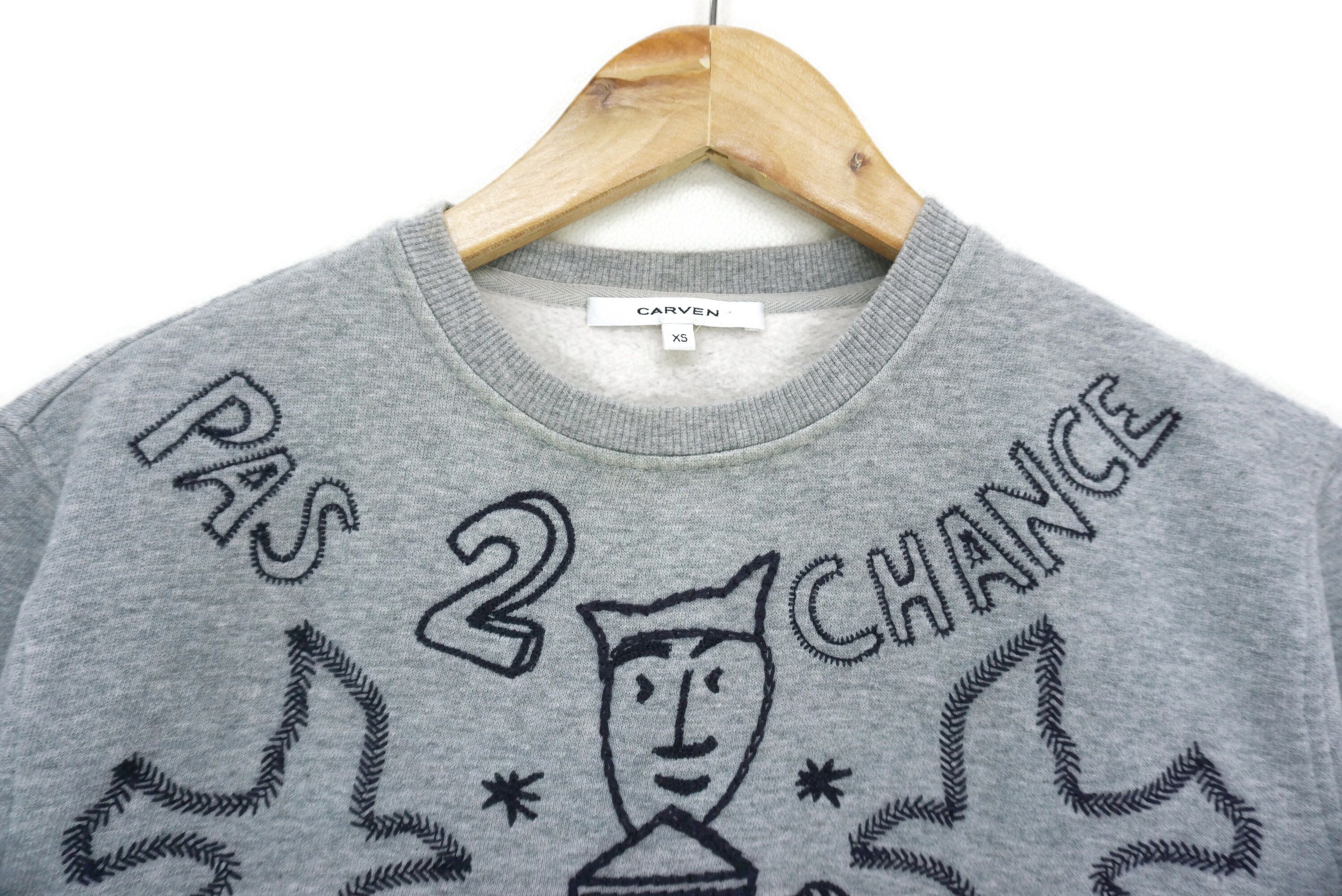 Carven Carven Sweatshirt Doves Lions Crest Embroidered Pullover Size US XS / EU 42 / 0 - 3 Thumbnail