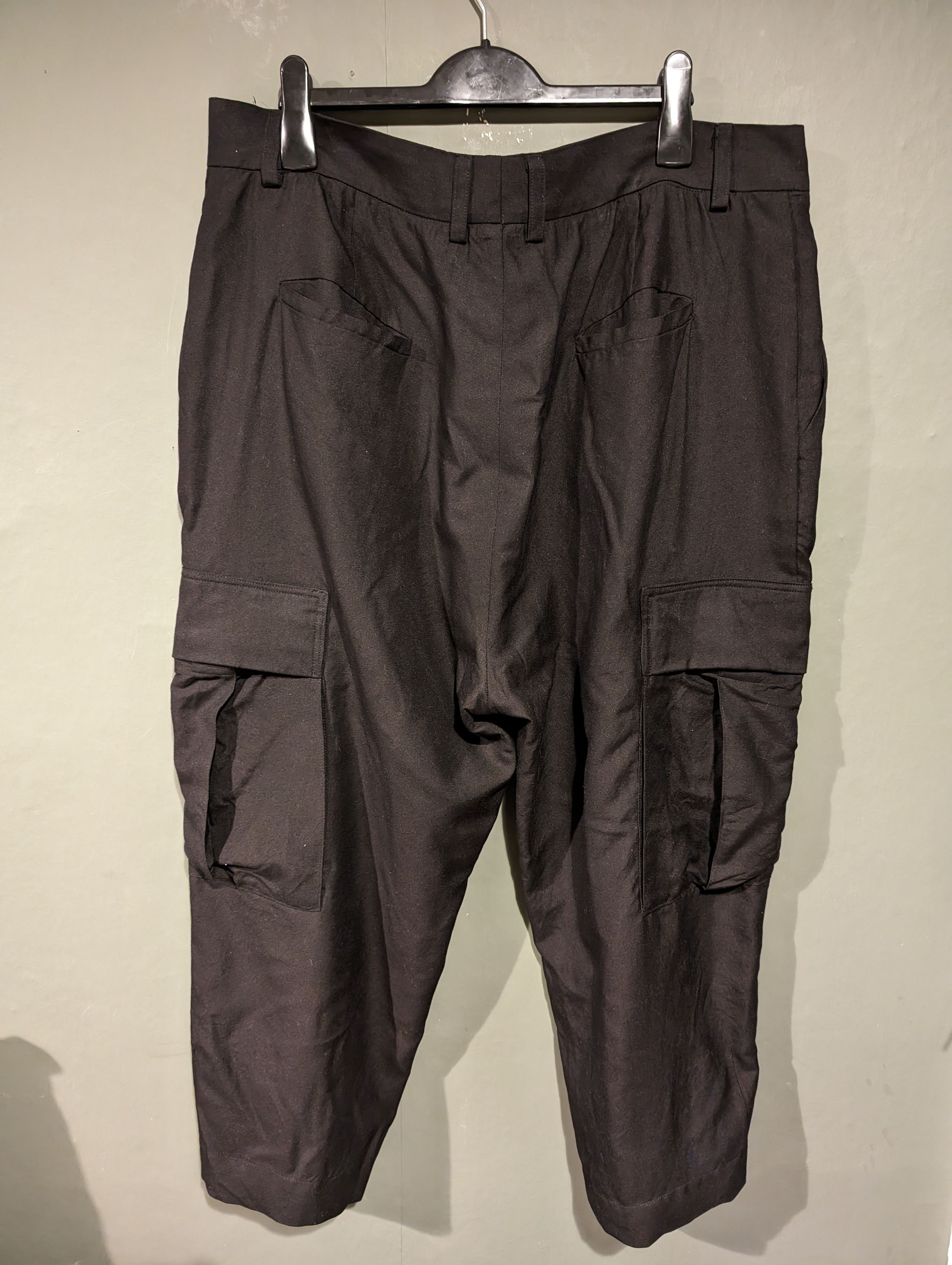 Geoffrey B. Small Exaggerated Volume Cropped Cargo pants | Grailed