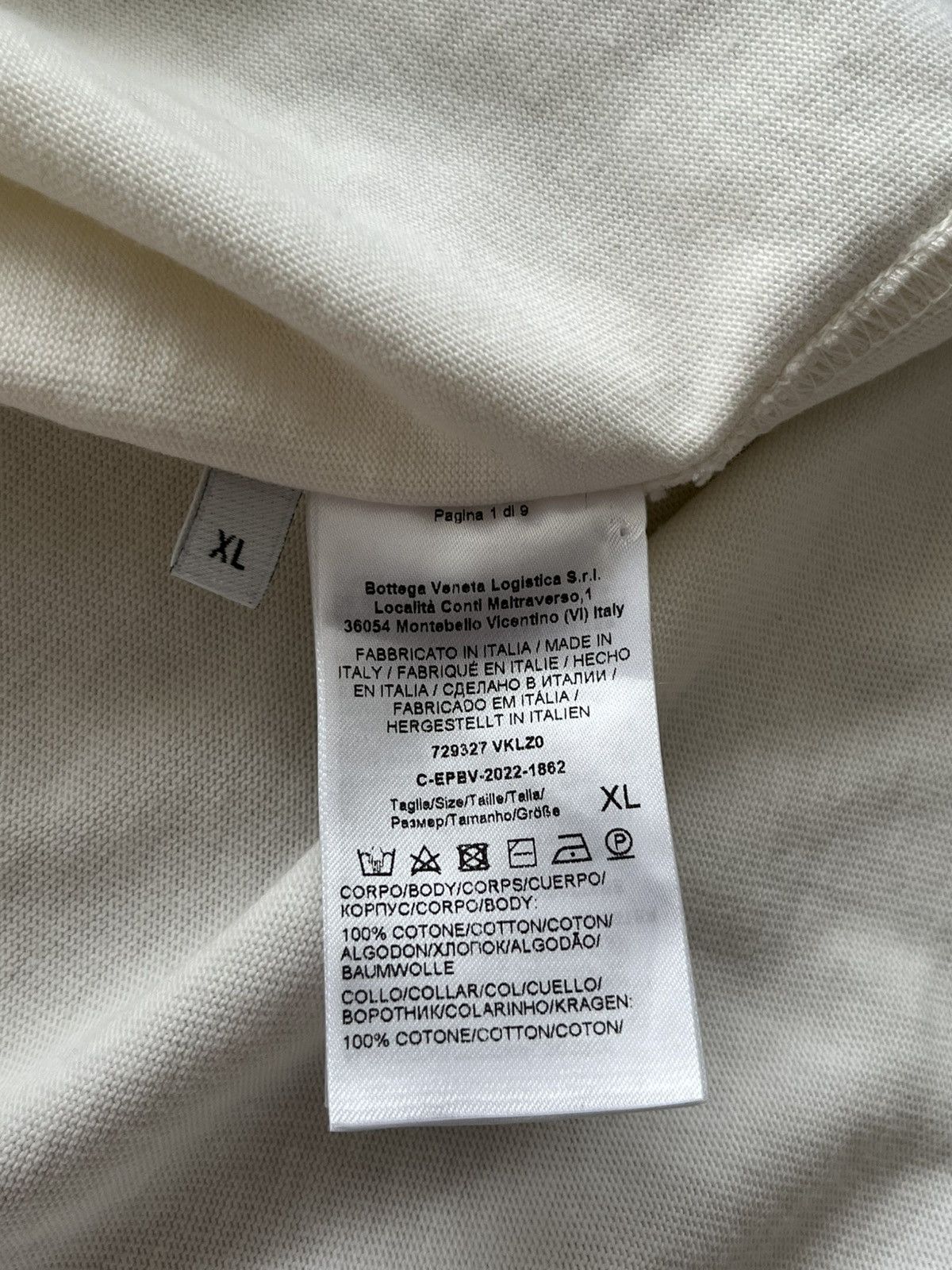 Bottega Veneta Bottega Veneta Heavy Japanese Tee by Daniel Lee Brand NEW Size US XL / EU 56 / 4 - 4 Thumbnail