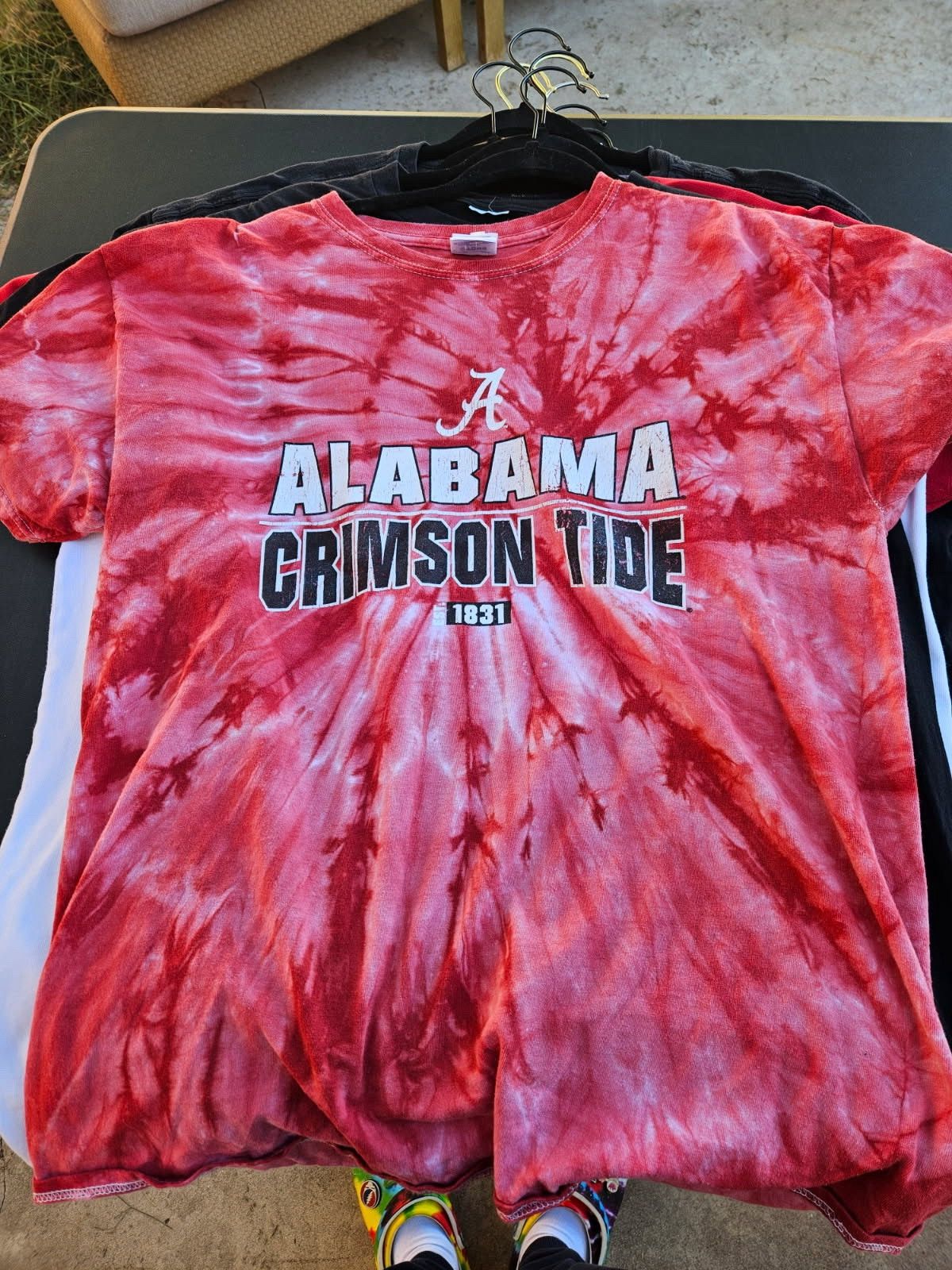 Gildan Alabama Crimson Tide Tye Dye Gildan Tee Size US L / EU 52-54 / 3 - 1 Thumbnail