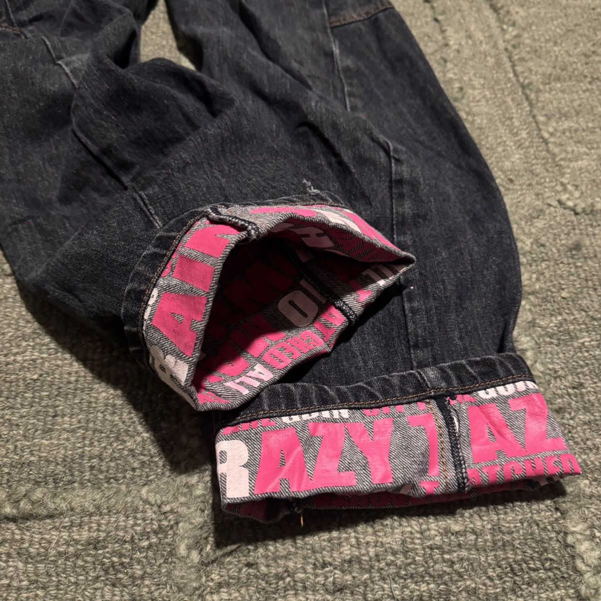 Japanese Brand Nylaus Vintage Japanese Denim Print Jeans Size US 30 / EU 46 - 3 Thumbnail