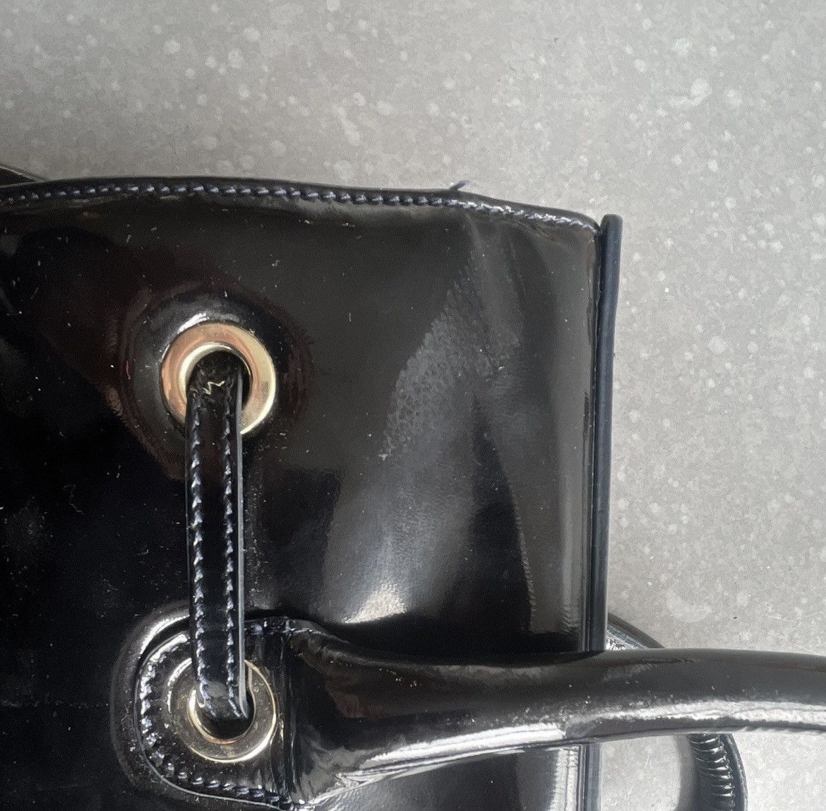 Jimmy Choo Jimmy Choo Large Patent Leather Handbag, Great Condition Size ONE SIZE - 12 Thumbnail