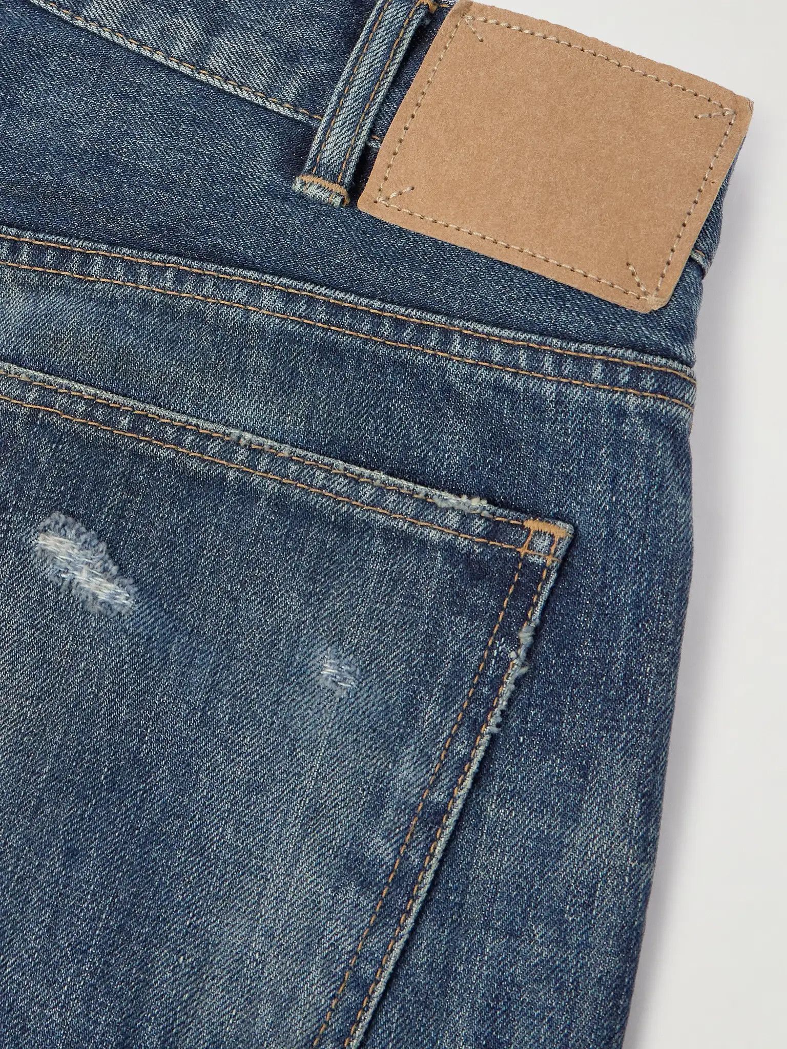 Celine o1w1db10526 2N9466 Wesley Denim Pant in Blue Size US 28 / EU 44 - 4 Thumbnail