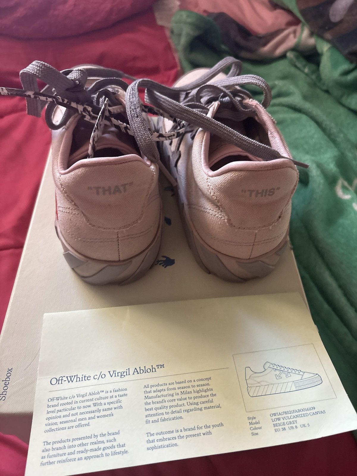 Other Off white low vulcanized canvas Size US 7 / IT 37 - 5 Thumbnail