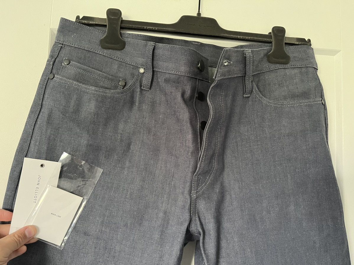John Elliott John Elliot Slim Relaxed Jeans, The Cast 1 - Fuse - Size 33 Size US 33 - 4 Thumbnail
