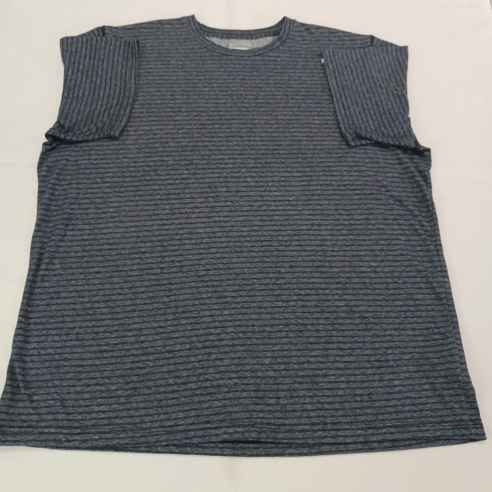 Columbia Columbia Omni-Wick AM6982 Men's Gray Stripes T-Shirt 2XL Size US XXL / EU 58 / 5 - 10 Thumbnail