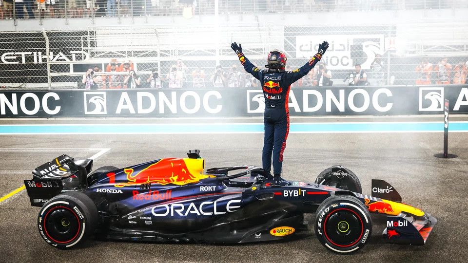 Formula 1 RED BULL RACING SHIRT 2023 MAX VERSTAPPEN JERSEY F1 TEAM Size US L / EU 52-54 / 3 - 8 Thumbnail