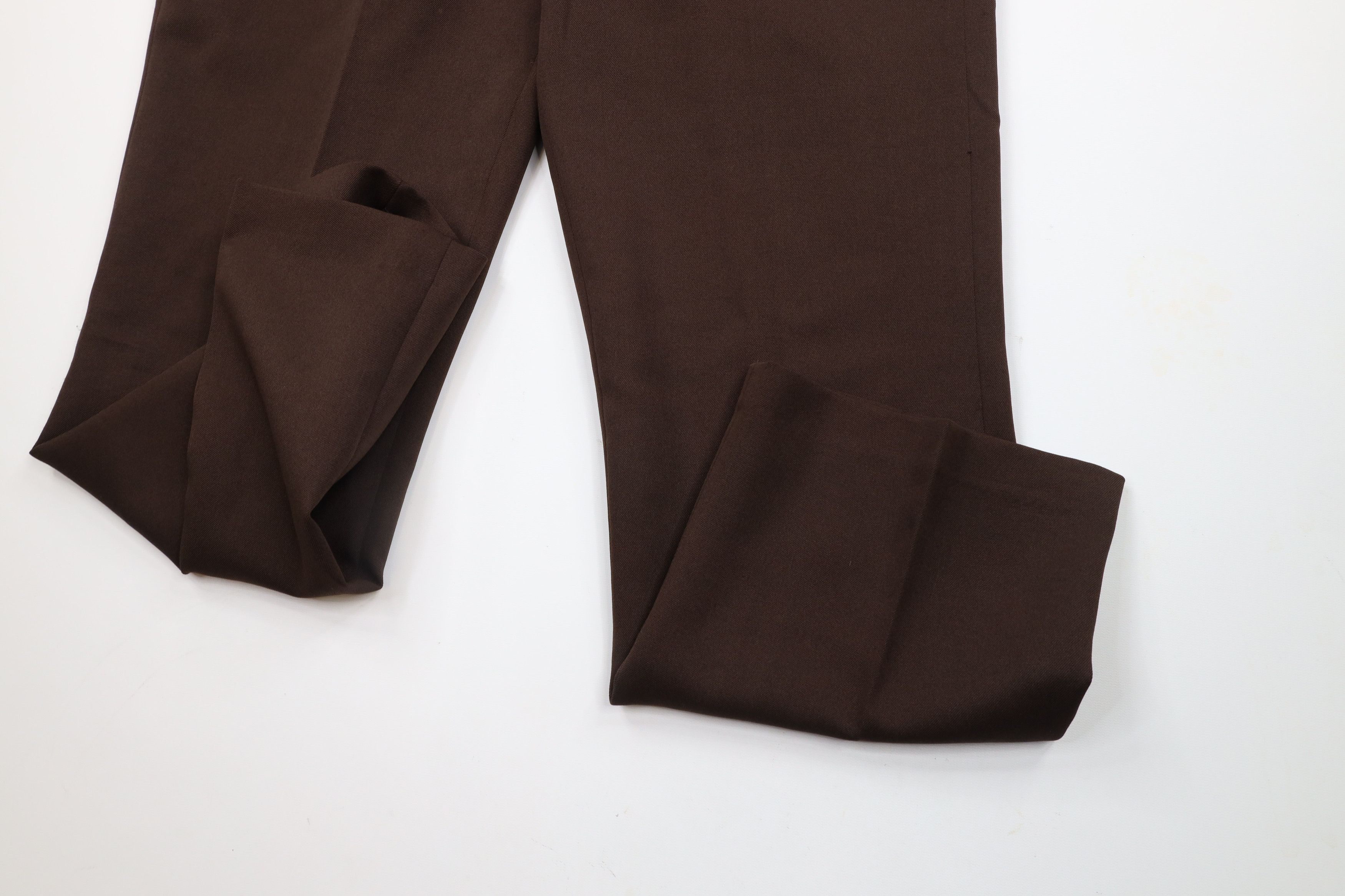Vintage Vintage 70s Streetwear Wide Leg Bell Bottoms Pants Brown USA Size US 36 / EU 52 - 5 Thumbnail