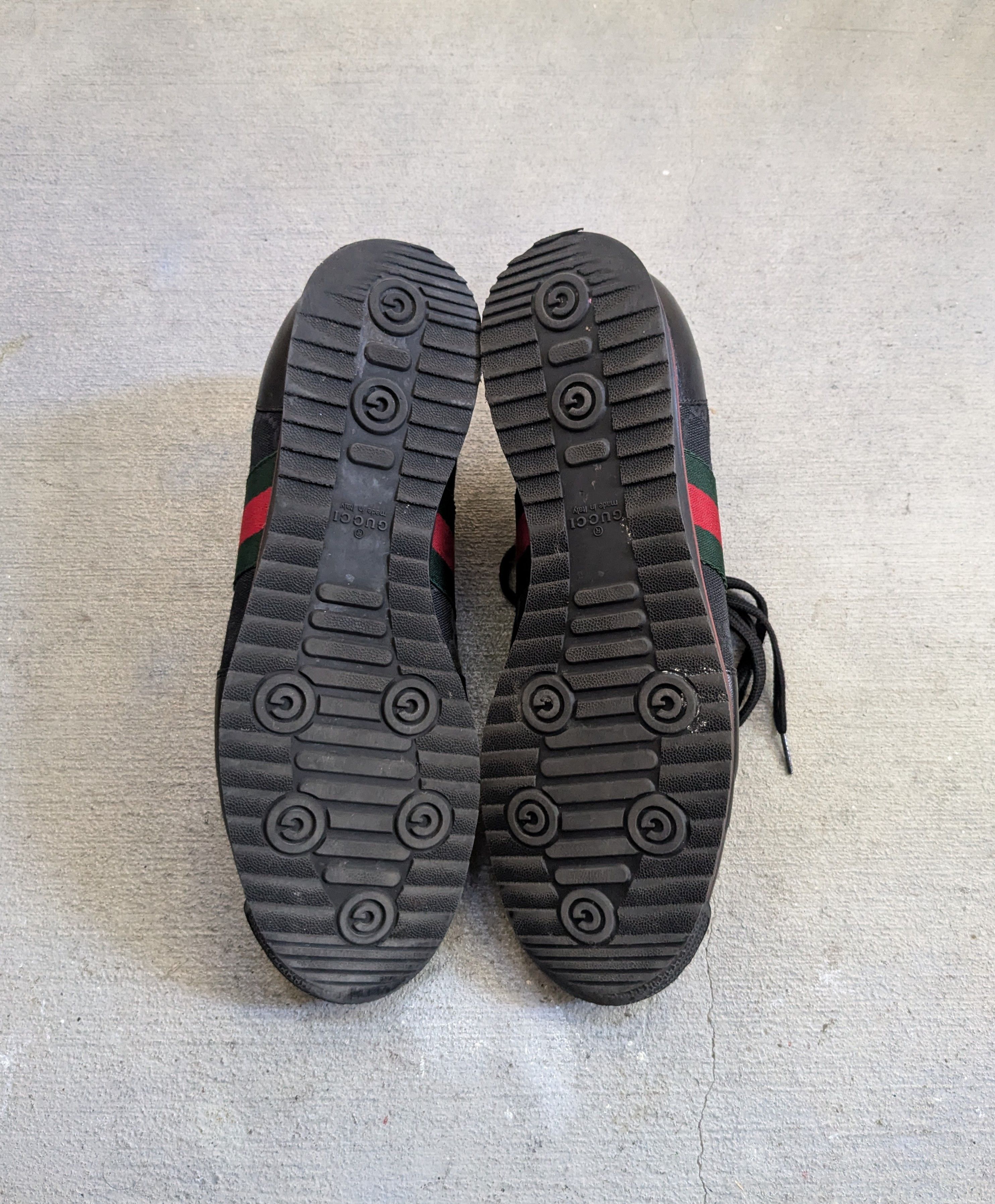 Gucci Gucci Guccissima Sneakers 9.5 Black Monogram Leather Size US 9.5 / EU 42-43 - 20 Thumbnail