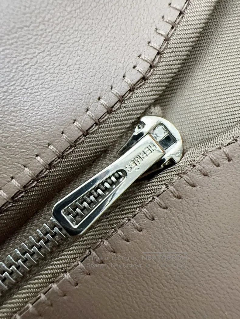 Hermes Hermes 25 Fall/Winter Show Model Lady Caramel Leather Blaz Size XS / US 0-2 / IT 36-38 - 5 Thumbnail