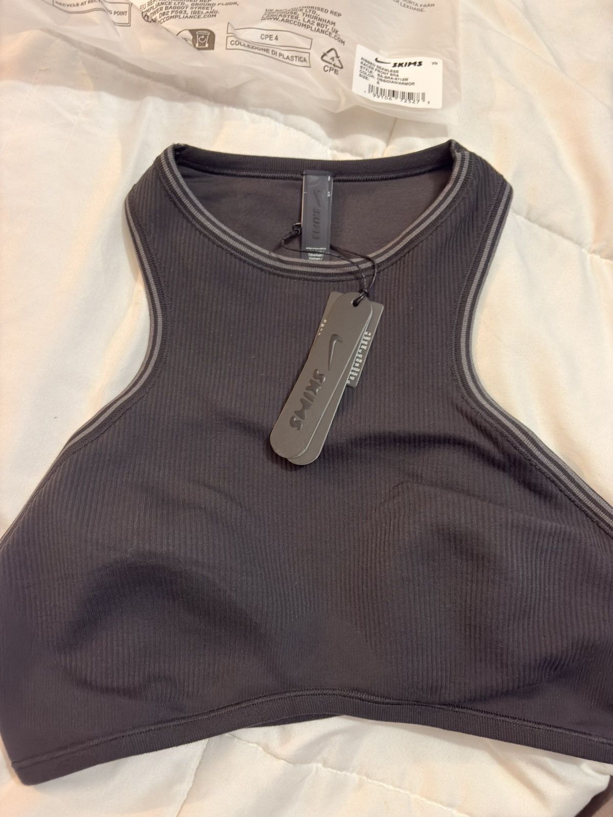 SKIMS Skims Ribbed Seamless bra Size S / US 4 / IT 40 - 3 Thumbnail