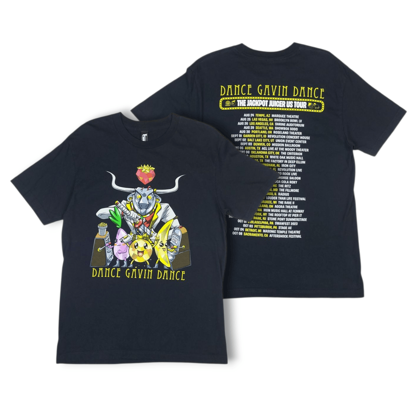 Band Tees Dance Gavin Dance Band The Jackpot Juicer US Tour 2023 TEE Size US M / EU 48-50 / 2 - 1 Thumbnail