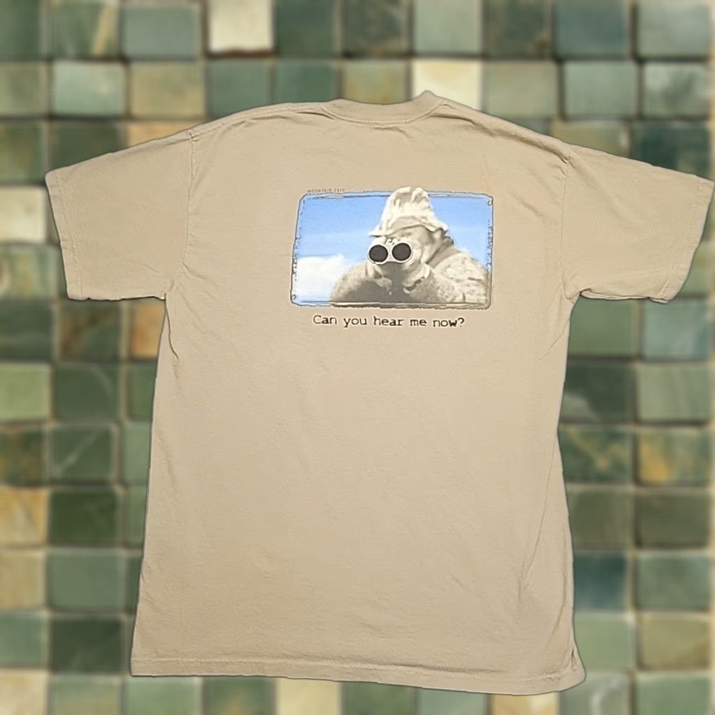 Vintage 2nd Amendment Shirt Mens XL Short Sleeve Can You Hear Me Now TEE Mountain USA Shirt Size US XL / EU 56 / 4 - 1 Thumbnail