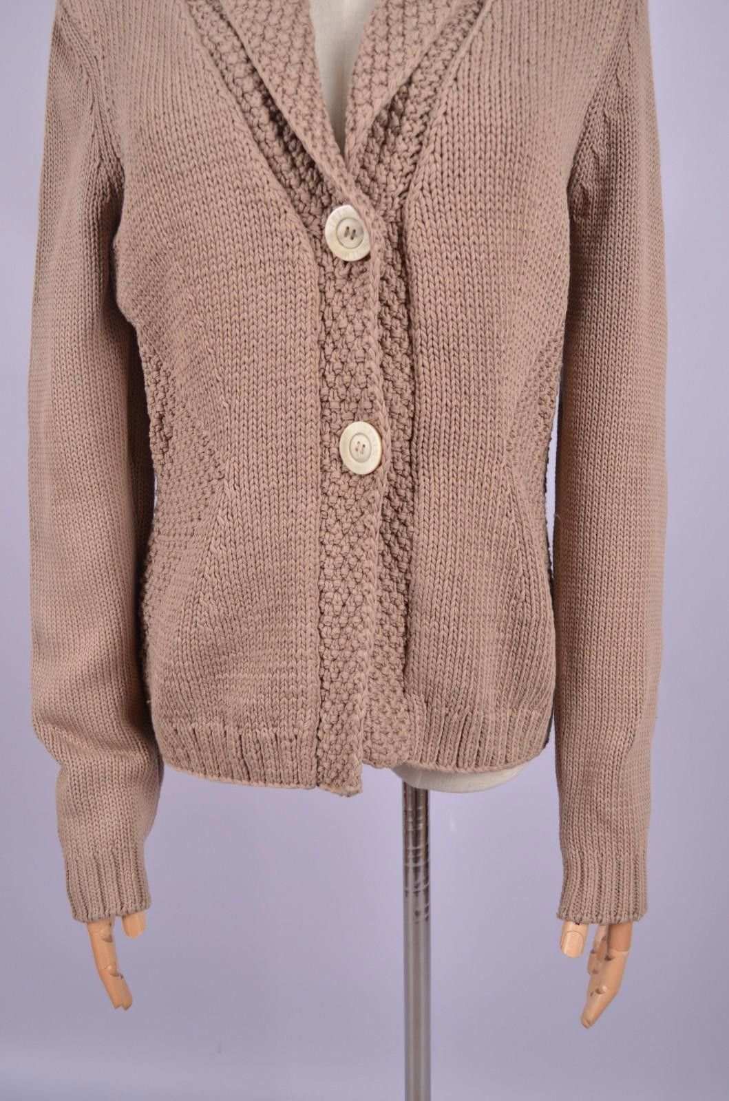 Iris von Arnim Iris Von Arnim Knit Cotton Cardigan Sweater Shawl Size XL Size XL / US 12-14 / IT 48-50 - 4 Thumbnail