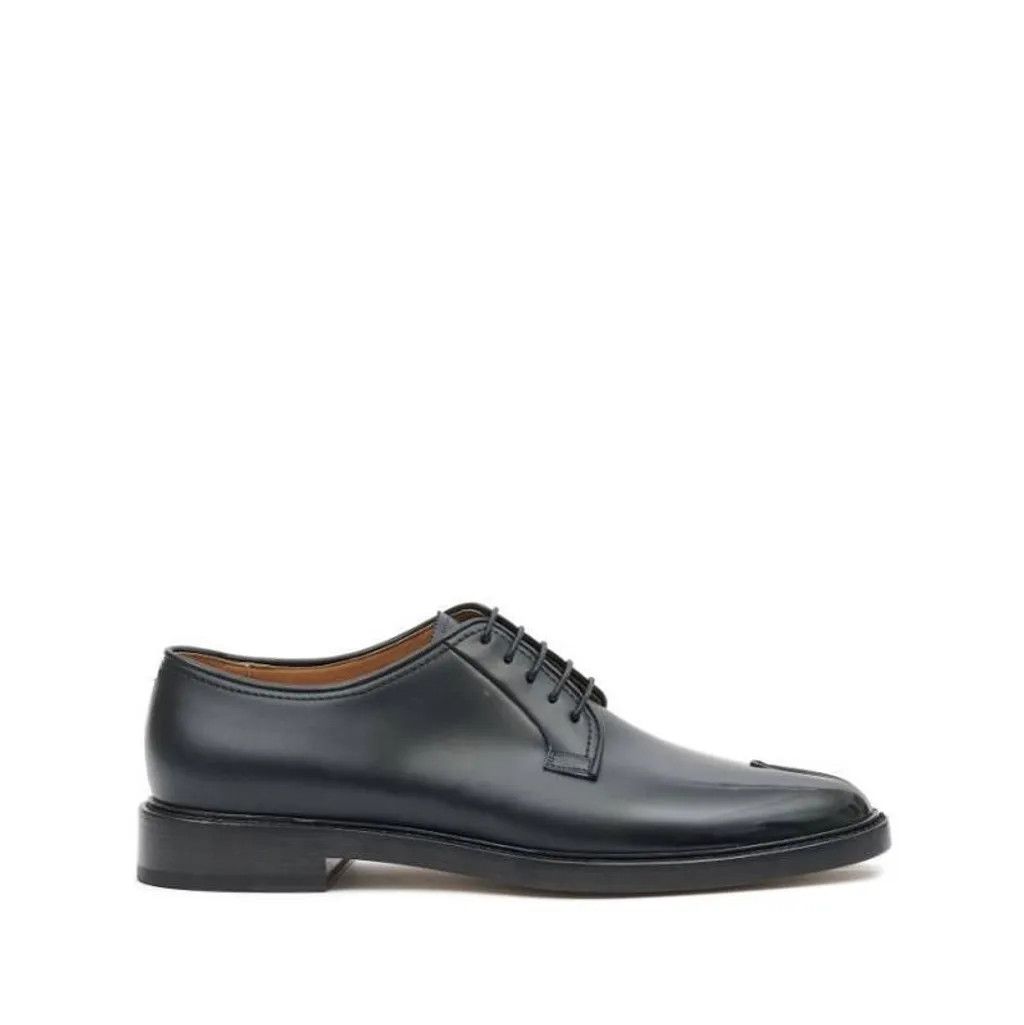Maison Margiela o1w1db11225 Lace-up Derby Shoes in Black Size US 8 / EU 41 - 1 Thumbnail