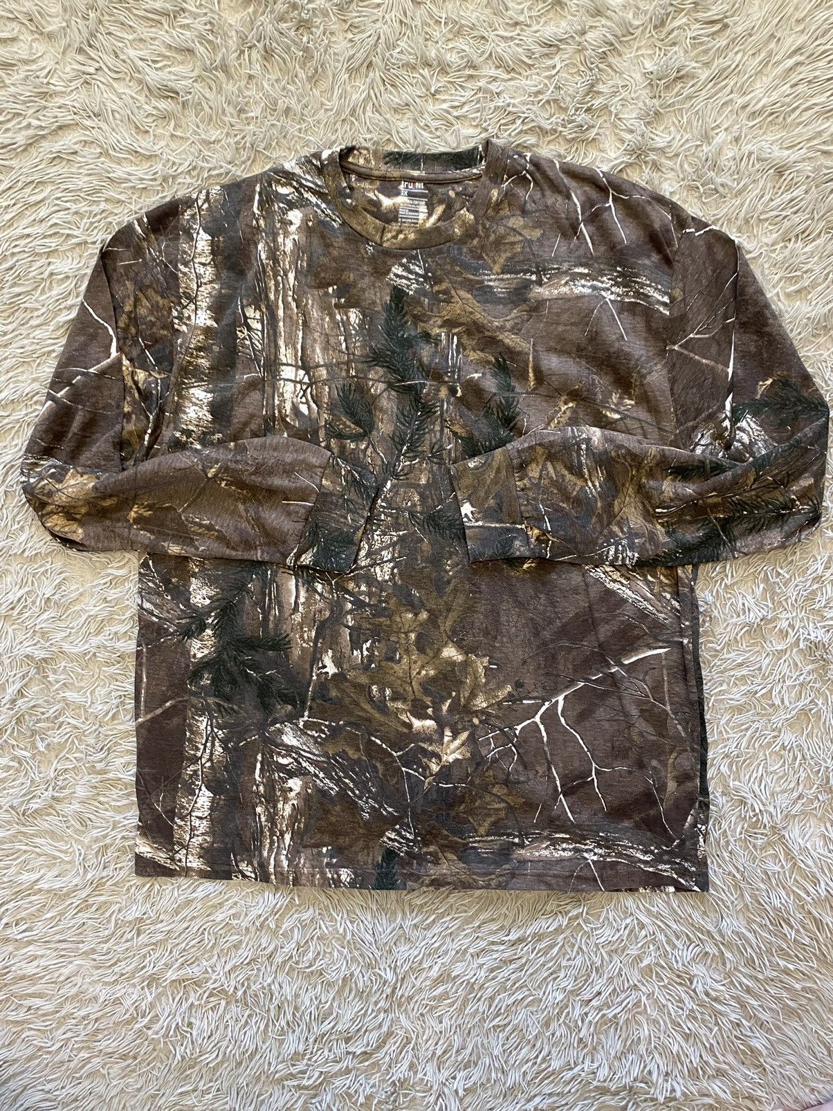 Realtree × Vintage Crazy Y2K Camo Carhartt Style Realtree Longsleeve Drip Sk8 Size US XL / EU 56 / 4 - 2 Thumbnail