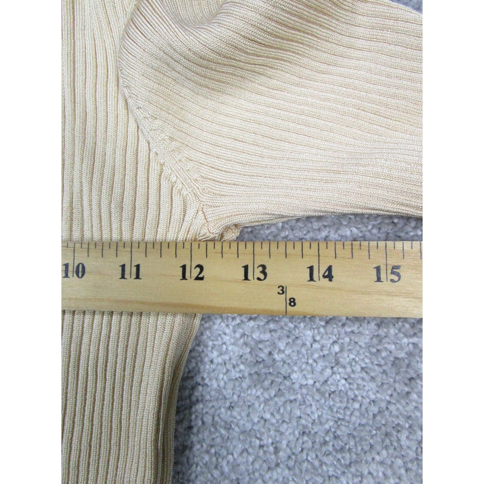 Scotch & Soda Scotch & Soda Sweater Womens Small Brown Knit Ribbed Pullover Regular Fit Mock Neck Long Sleeve Casual Vintage: No Size S / US 4 / IT 40 - 6 Thumbnail