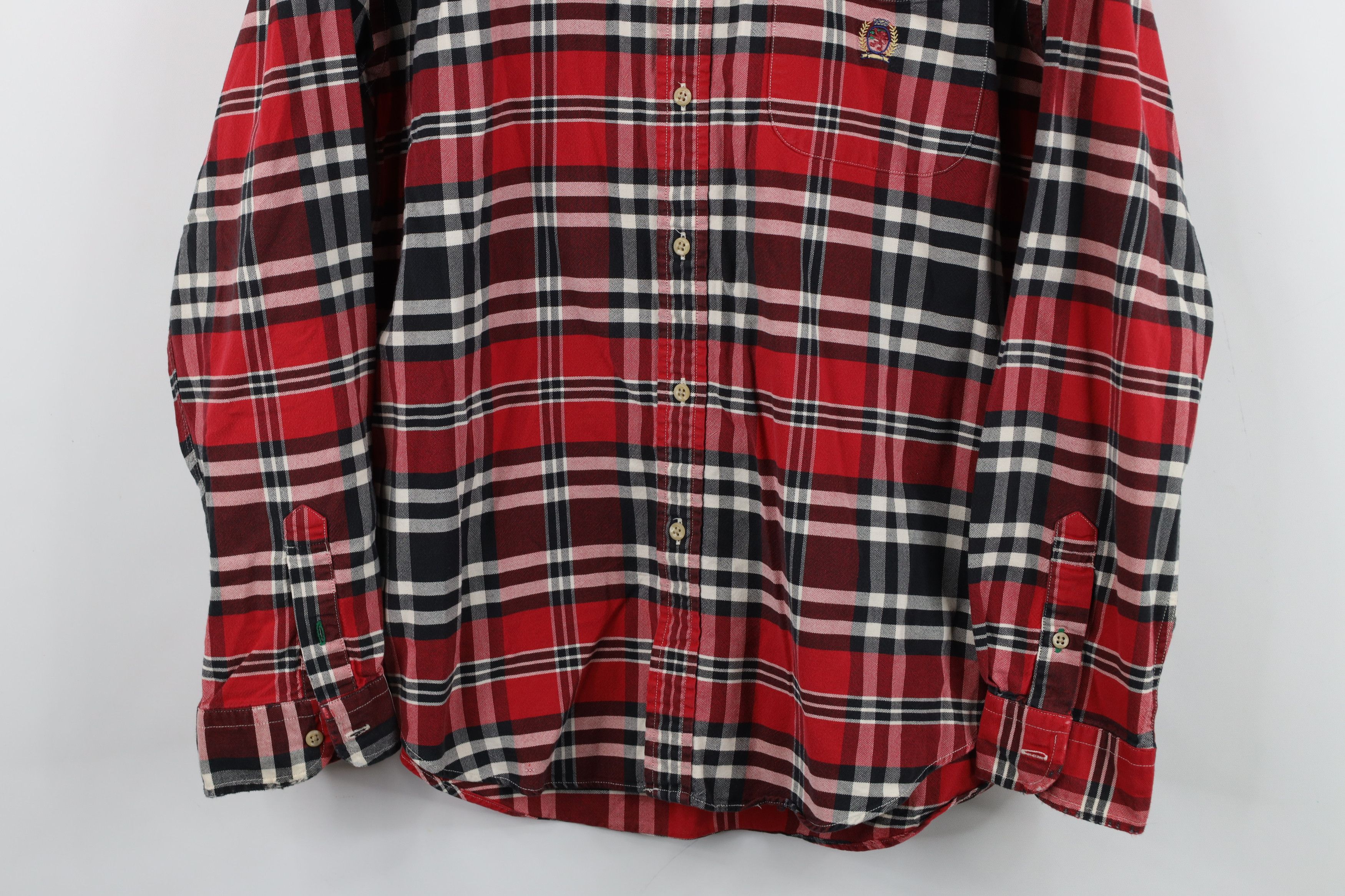 Tommy Hilfiger Vintage 90s Tommy Hilfiger Oxford Collared Button Down Shirt Size US S / EU 44-46 / 1 - 3 Thumbnail