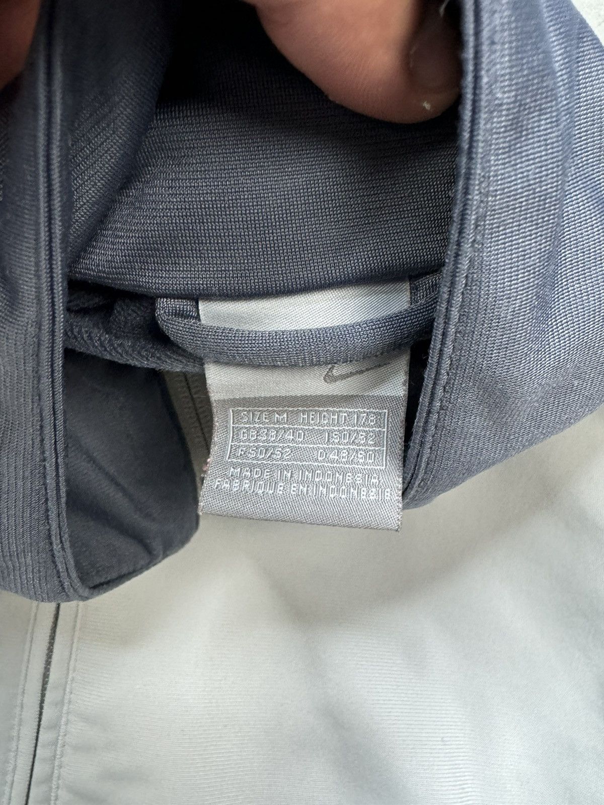 Nike × Vintage Vintage Nike 00s Track Jacket And Pants Track suit Nylon Y2K Size US M / EU 48-50 / 2 - 5 Thumbnail