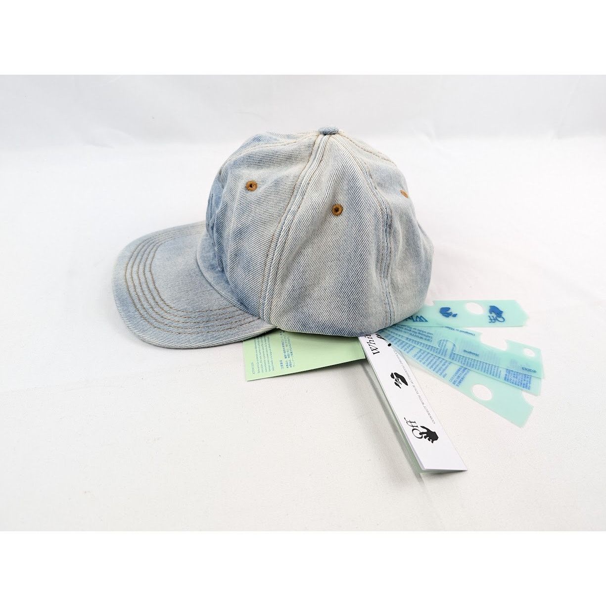 Off-White o1rshd1 Q:2 / Size: OS Arrow Colored Baseball Cap in Grey Size ONE SIZE - 13 Thumbnail