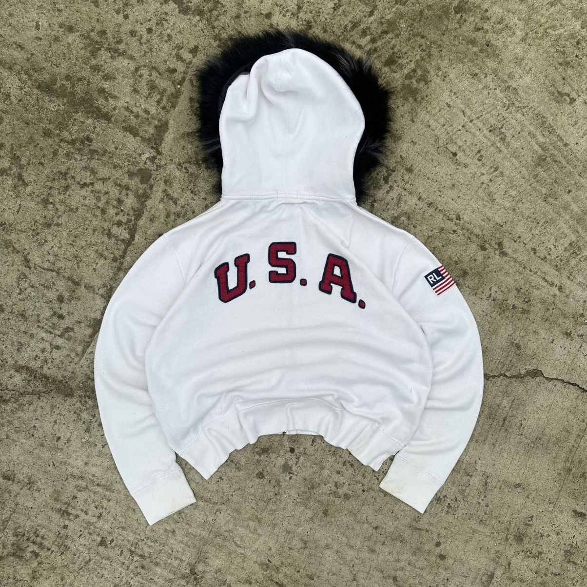Polo Ralph Lauren Vintage Women’s Custom Polo Ralph Lauren Zip Hoodie Size M Size M / US 6-8 / IT 42-44 - 2 Thumbnail