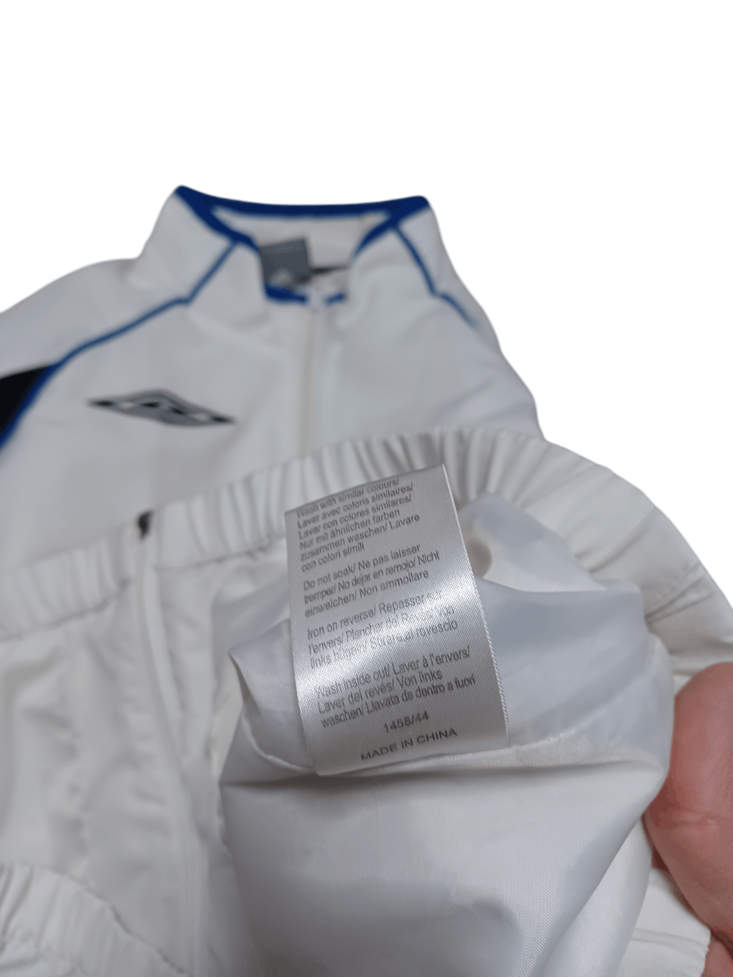 Umbro UMBRO NYLON VINTAGE DRILL SOCCER FOOTBALL TRACK JACKET Size US M / EU 48-50 / 2 - 8 Thumbnail